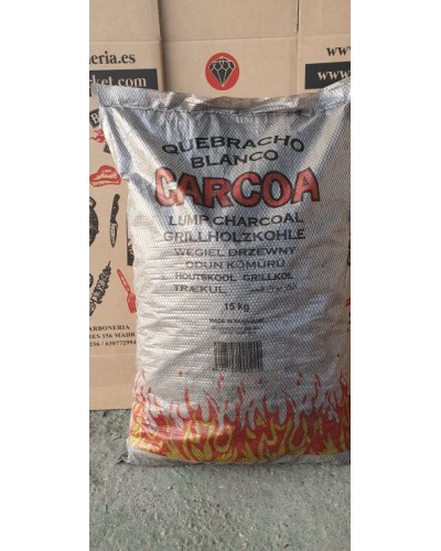 Carbón de quebracho argentino 15kg