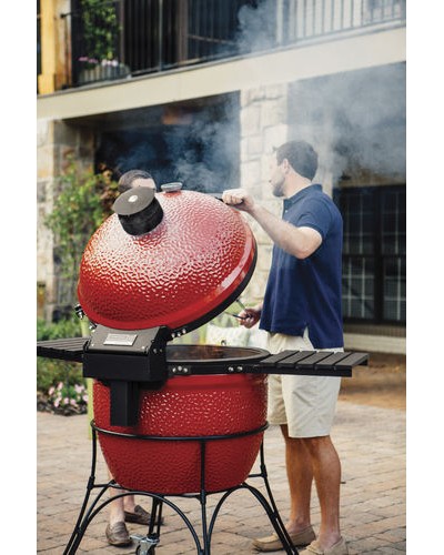 Kamado Joe Big Joe II rojo con carro + curso gratis