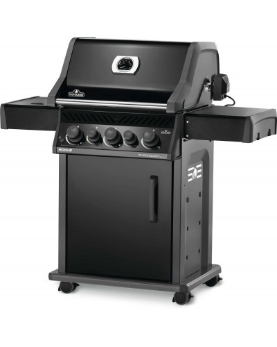 BARBACOA NAPOLEON ROGUE 425 CON QUEMADOR LATERAL, TRASERO INFRARROJO Y ASADOR NEGRA