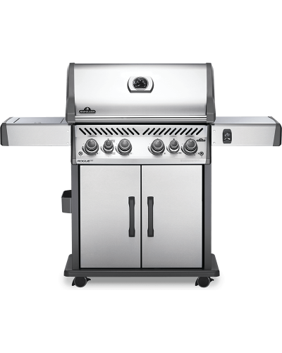 BARBACOA NAPOLEON ROGUE PRO-S 525 CON PARRILLAS EN ACERO INOX CON QUEMADOR LATERAL Y TRASERO INFRARROJOS INOX