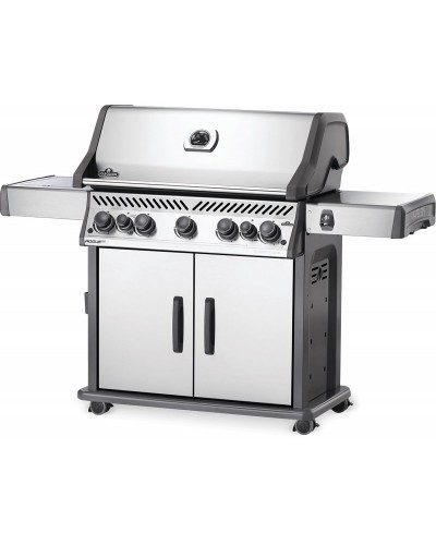 BARBACOA NAPOLEON ROGUE PRO-S- 625 CON QUEMADOR LATERAL Y TRASERO INFRARROJOS INOX, MONTAJE GRATIS