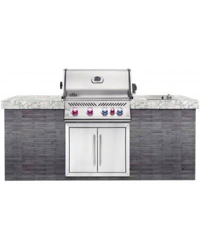 BARBACOA NAPOLEON PRESTIGE PRO 500 INOX INTEGRADA DE GAS NATURAL BIPPRO500RBNSS-3-ES