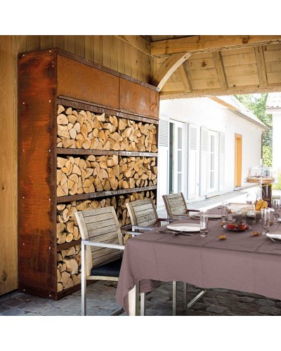 ARMARIO PARA LEÑA OFYR 100 CORTEN