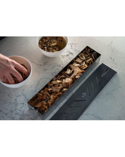 CAJA AHUMADORA DE ACERO INOXIDABLE 67013