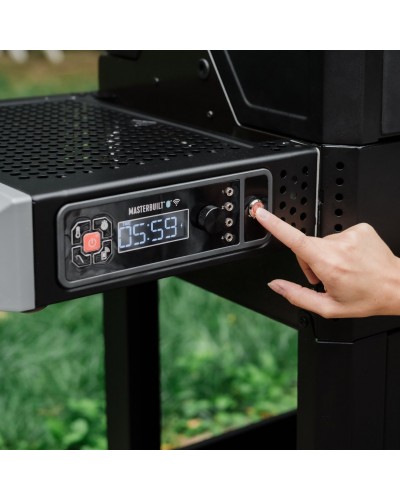 MASTERBUILT PARRILLA Y AHUMADOR DE CARBON DIGITAL DE LA SERIE AUTOIGNITE 545