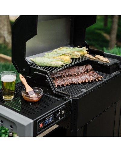 MASTERBUILT PARRILLA Y AHUMADOR DE CARBON DIGITAL DE LA SERIE AUTOIGNITE 545