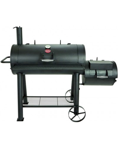 COMPETITION PRO™ OFFSET SMOKER CHARCOAL GRILL CHAR-GRILLER
