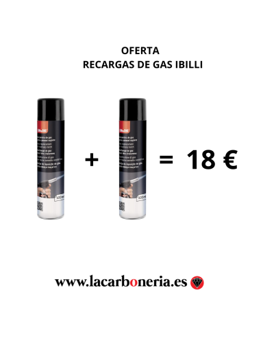 Oferta 2 recarga de gas ibili