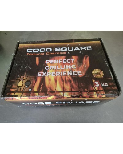 Coco Square carbon de Coco procedente de Egipto