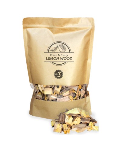 Astillas para Ahumar de Madera de Limón Smokey Olive Wood