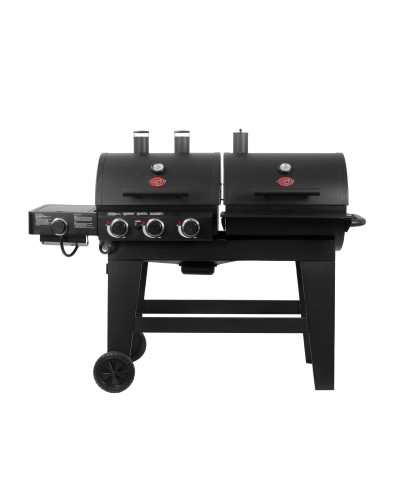 Barbacoa Duo CharGriller Gas-Carbon dos en uno+ CARBON