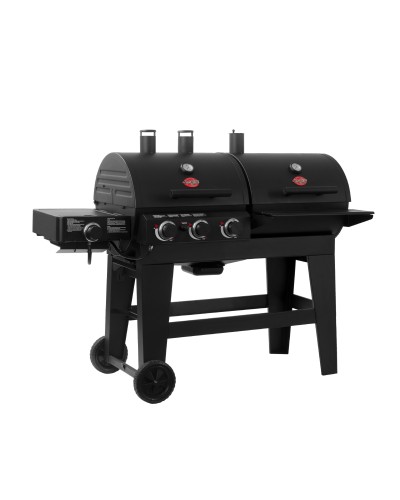 Barbacoa Duo CharGriller Gas-Carbon dos en uno+ CARBON