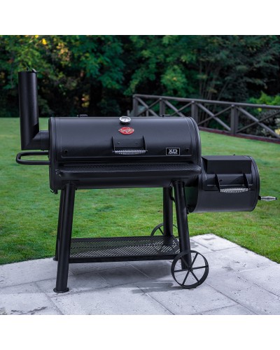 CharGriller Grand Champ Offset-Smoker+ LIBRO ENTREHUMO DE REGALO