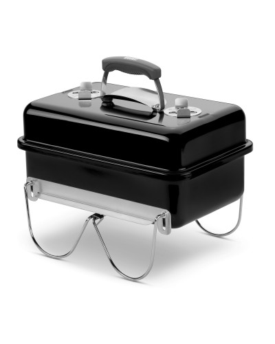 Barbacoa portátil Weber Go-anywhere black carbón