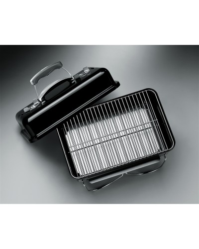 Barbacoa portátil Weber Go-anywhere black carbón