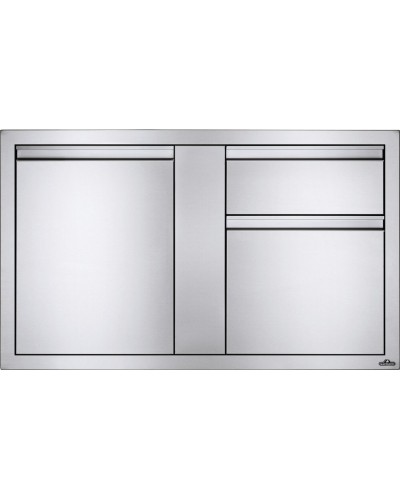 Puerta Individual Grande y Cajón Estándar de 42" X 24" Cajón estándar