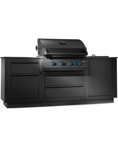 Cocina al aire libre OASIS™ 105, parrilla integrada de 32" (81,3 cm) de la serie 700