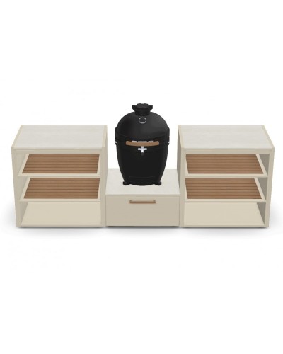 ISLA ALTEA MODULA BLANCO PERLA PARA KAMADO