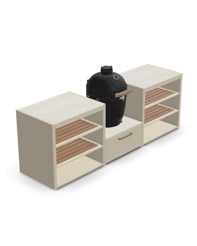 ISLA ALTEA MODULA BLANCO PERLA PARA KAMADO