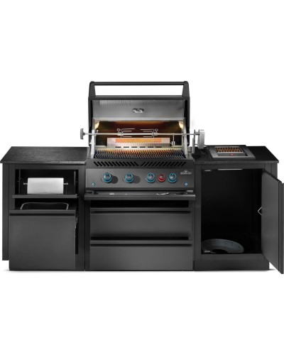 Cocina al aire libre OASIS™ 105, parrilla integrada de 32" (81,3 cm) de la serie 700