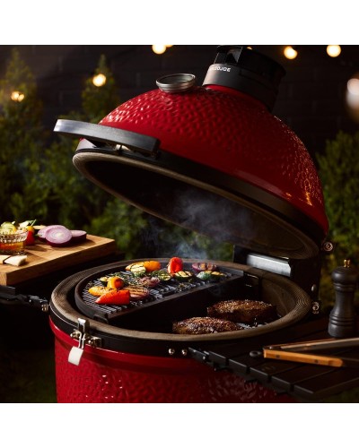 Kamado Joe Big Joe II rojo sin carro+ curso gratis