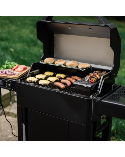 MASTERBUILT PARRILLA Y AHUMADOR DE CARBON DIGITAL DE LA SERIE AUTOIGNITE 545