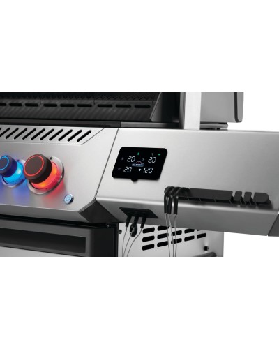 BARBACOA GAS NAPOLEON Prestige® 500 Connected RSIB con quemadores infrarrojos traseros y laterales