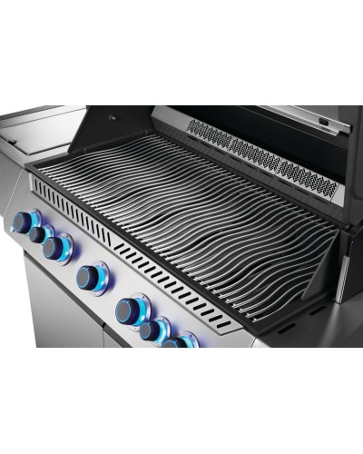 BARBACOA NAPOLEON Prestige® 665 Connected RSIB    CON QUEMADOR LATERAL Y TRASERO INFRARROJOS INOX