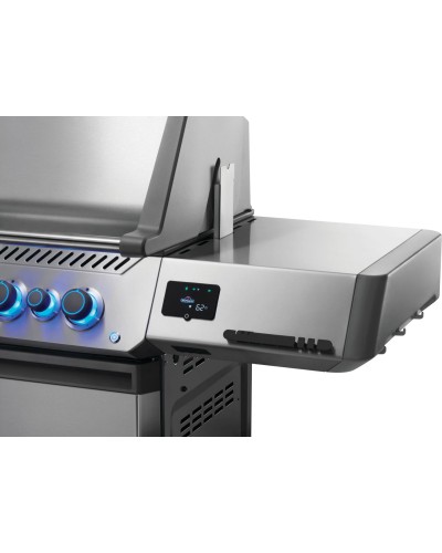 BARBACOA NAPOLEON Prestige® 665 Connected RSIB    CON QUEMADOR LATERAL Y TRASERO INFRARROJOS INOX