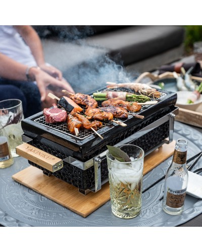 Parrilla Japonesa de Mesa YAKINIKU® Shichirin Rectangular – Konro & Yakitori