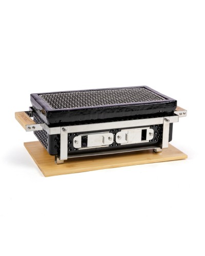 Parrilla Japonesa de Mesa YAKINIKU® Shichirin Rectangular – Konro & Yakitori