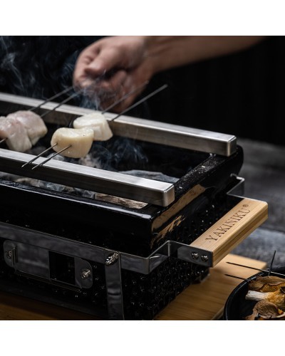 Barras Yakitori YAKINIKU® para Shichirin Rectangular MEDIUM – Pack 2