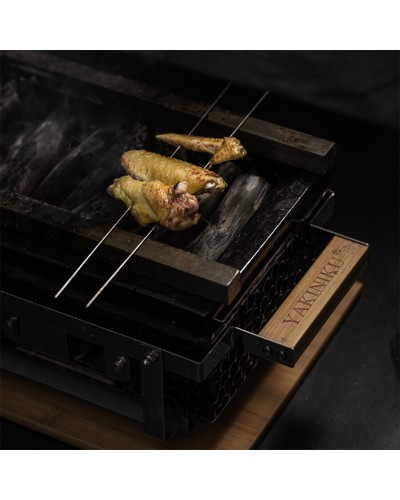 Barras Yakitori YAKINIKU® para Shichirin Rectangular LARGE – Pack 2