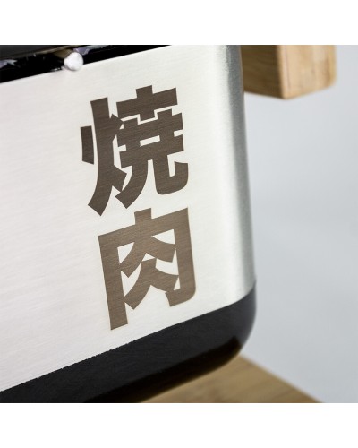 YAKINIKU® Shichirin PRO MEDIUM Rectangular | Parrilla japonesa Konro & Yakitori