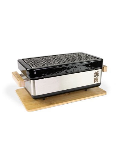 YAKINIKU® Shichirin PRO MEDIUM Rectangular | Parrilla japonesa Konro & Yakitori