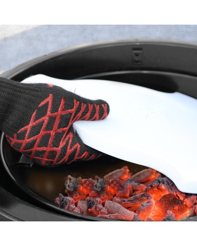 Guantes para parrilla Char-Griller (Aramida + Silicona, hasta 260 °C)