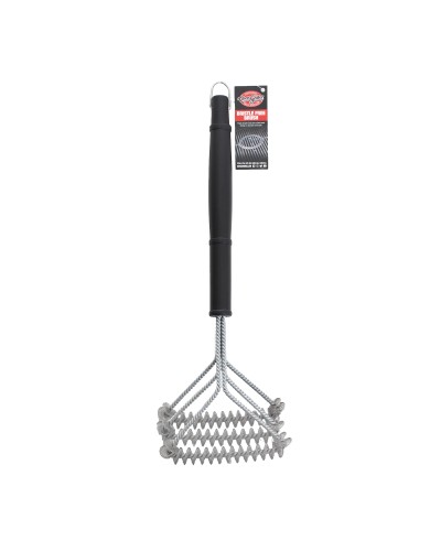 Cepillo sin cerdas Char-Griller de acero inoxidable para parrillas