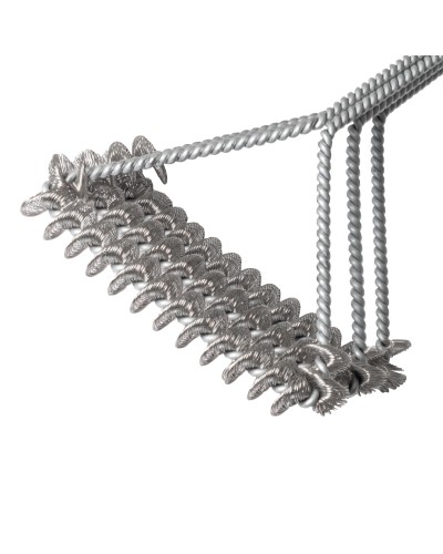 Cepillo sin cerdas Char-Griller de acero inoxidable para parrillas