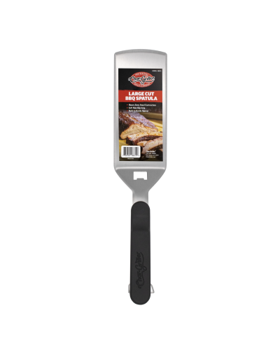 Espátula barbacoa Char-Griller de corte grande con abridor