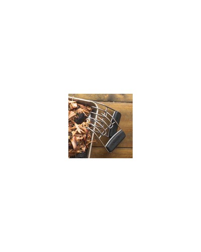 Garras de carne Char-Griller de acero inoxidable con asas de silicona