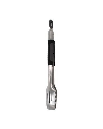 Pinzas con resorte Char-Griller de acero inoxidable para barbacoa