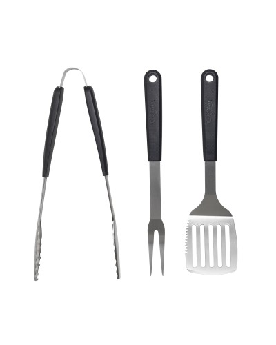 Kit de herramientas Char-Griller de acero inoxidable para barbacoa