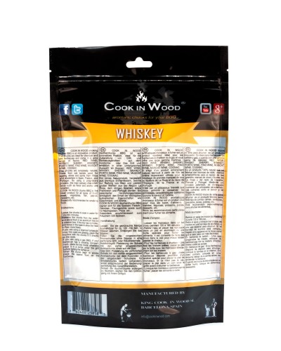Trozos de madera para ahumar– Whisky Oak Barrel 500 g