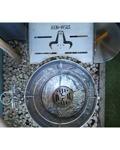 Mesa de Acero Inoxidable 304 Steak and Beer