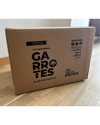 Caja de leña de encina 10 kg
