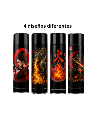 Oferta 6 recargas de gas IBILI 600 ml para cabezal de soplete (4 diseños estilo oriental)