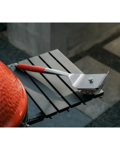 Cepillo para parrilla Kamado Joe Krafted de acero inoxidable 45,75 cm