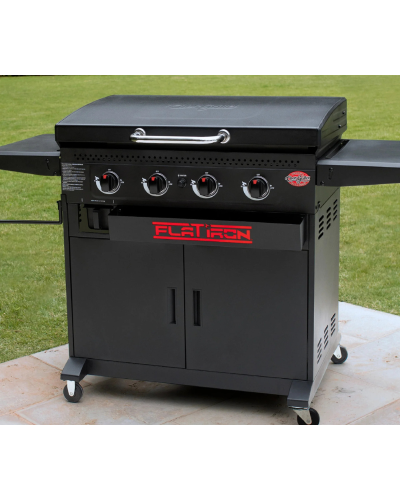 Plancha de gas Char-Griller Flat Iron™ Premium 4 quemadores