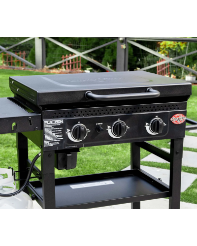 Plancha de gas Char-Griller Flat Iron™ 3 quemadores