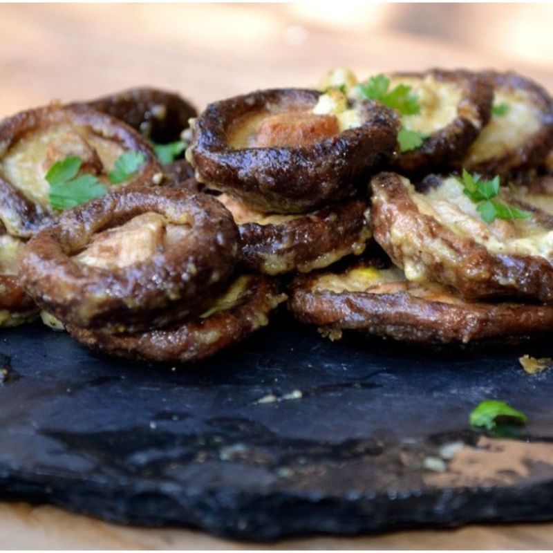 receta bbq setas